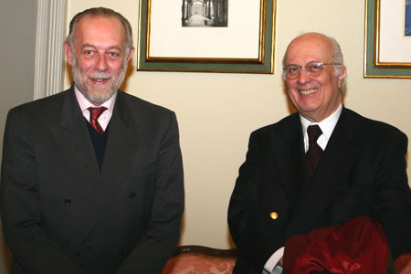 Amedeo di Savoia e Alessandro Cremenote Pastorello di Cornour