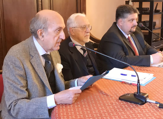 L'intervento del Prof. Tito Lucrezio Rizzo L'intervento del Prof. Tito Lucrezio Rizzo
