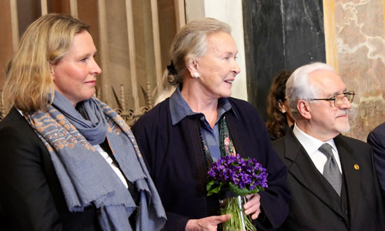 Elisabetta De Balkany, Maria Gabriella di Savoia e Aldo A. Mola a Vicoforte